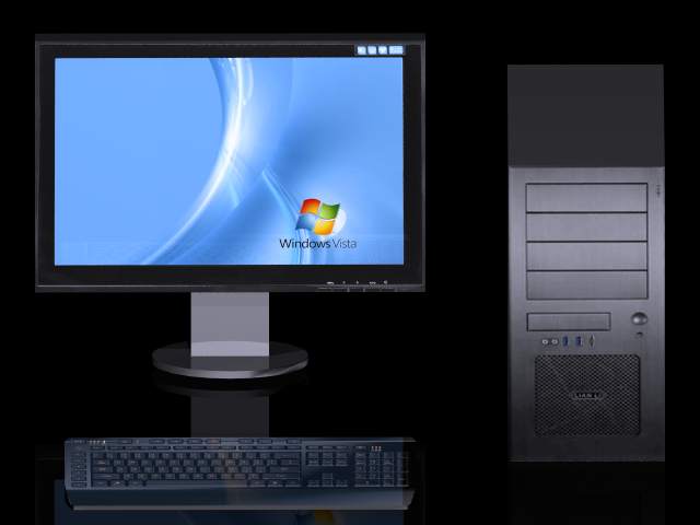 3D Visualisierung Desktop PC